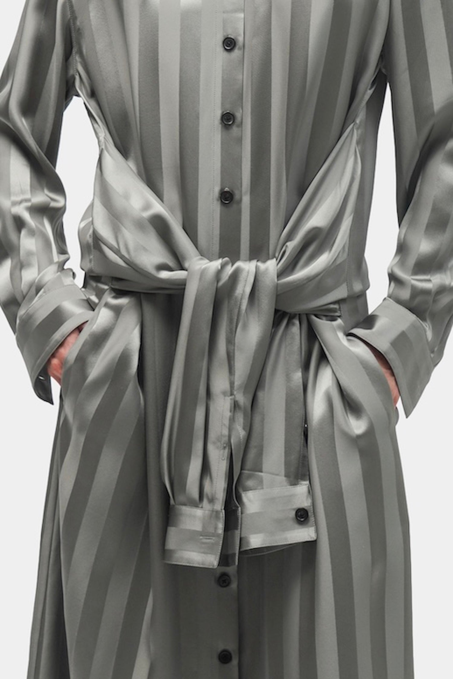 ROBE CHEMISE EN SOIE