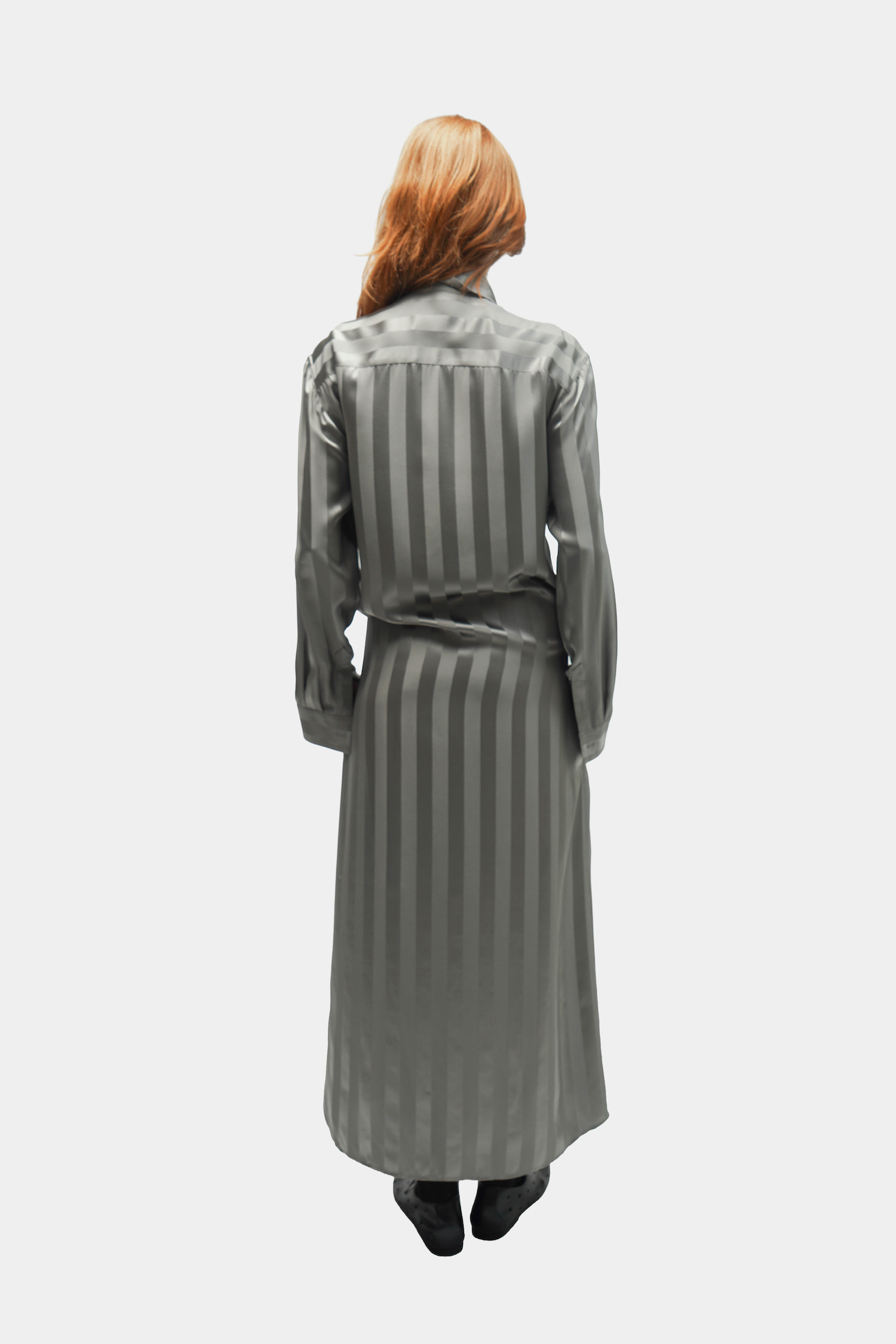 ROBE CHEMISE EN SOIE