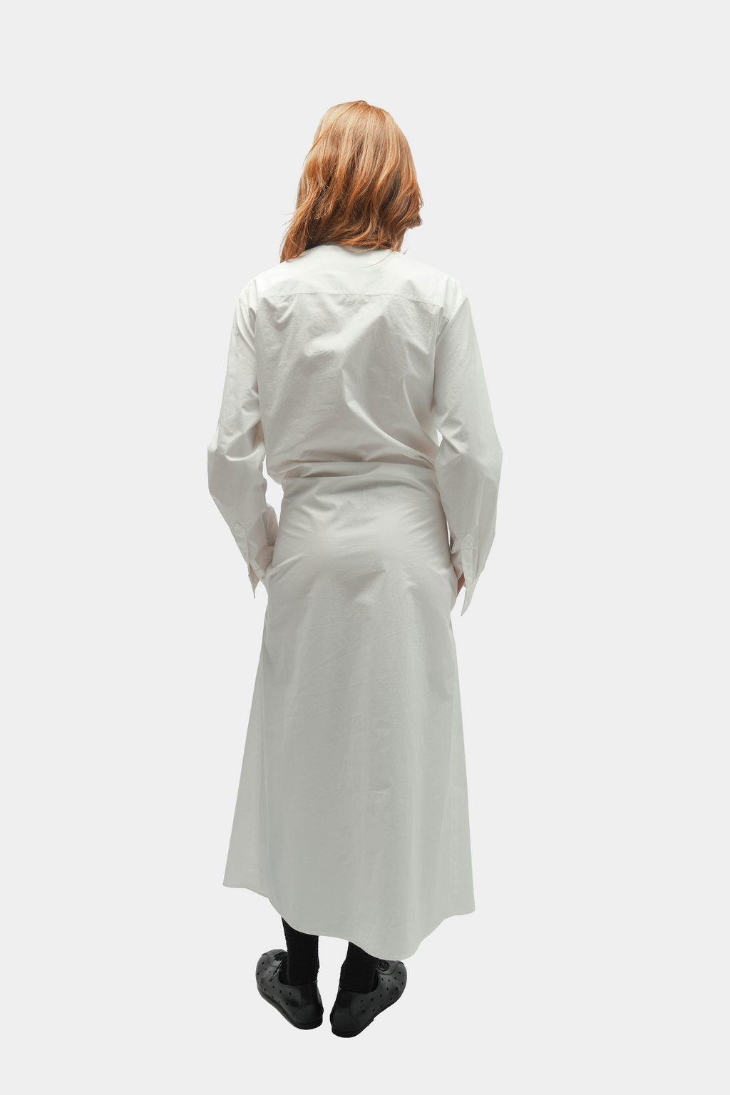 ROBE CHEMISE EN COTON