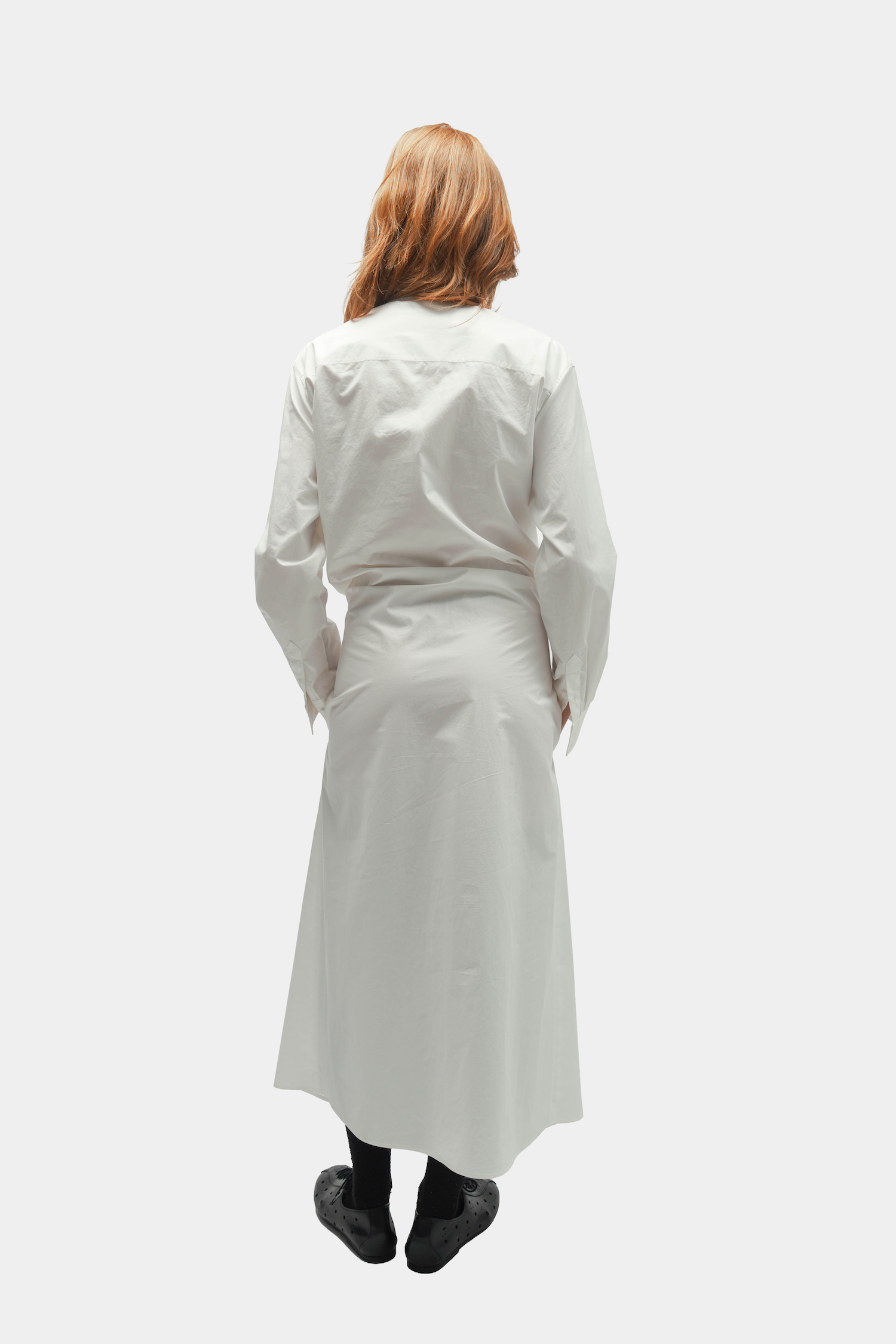 ROBE CHEMISE EN COTON