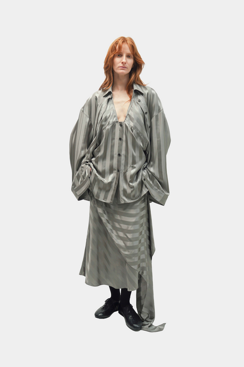 Chemise à double devant