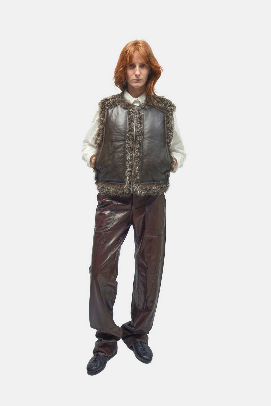 GILET EN SHEARLING