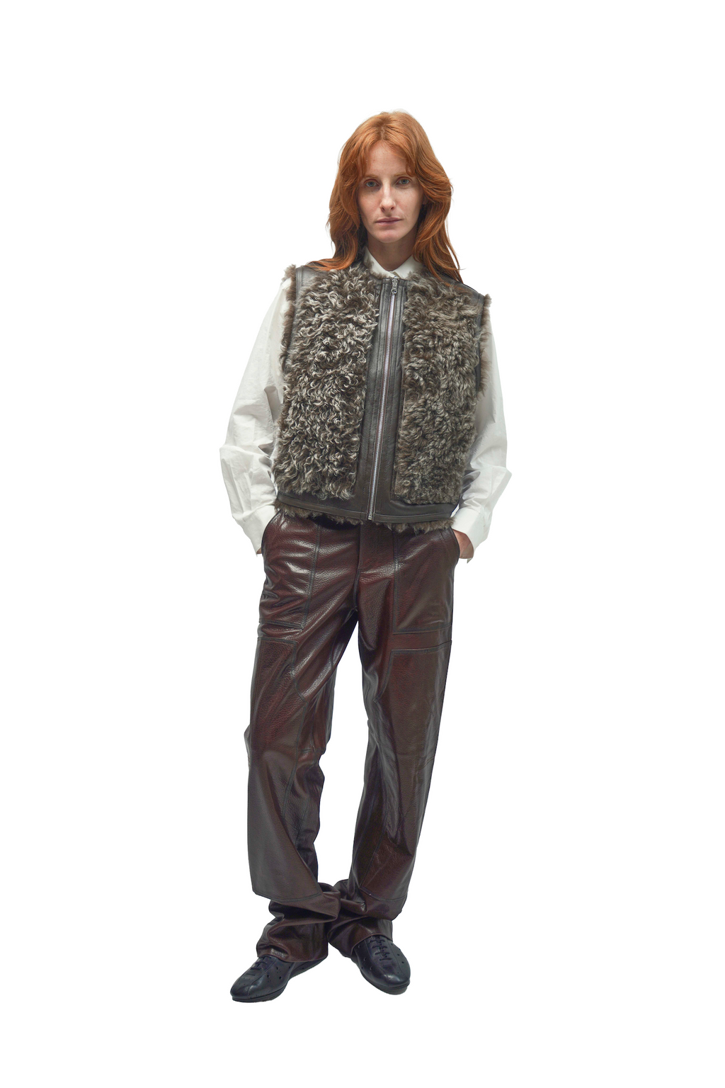 GILET EN SHEARLING