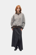 PULL EN MOLLETON TULLE