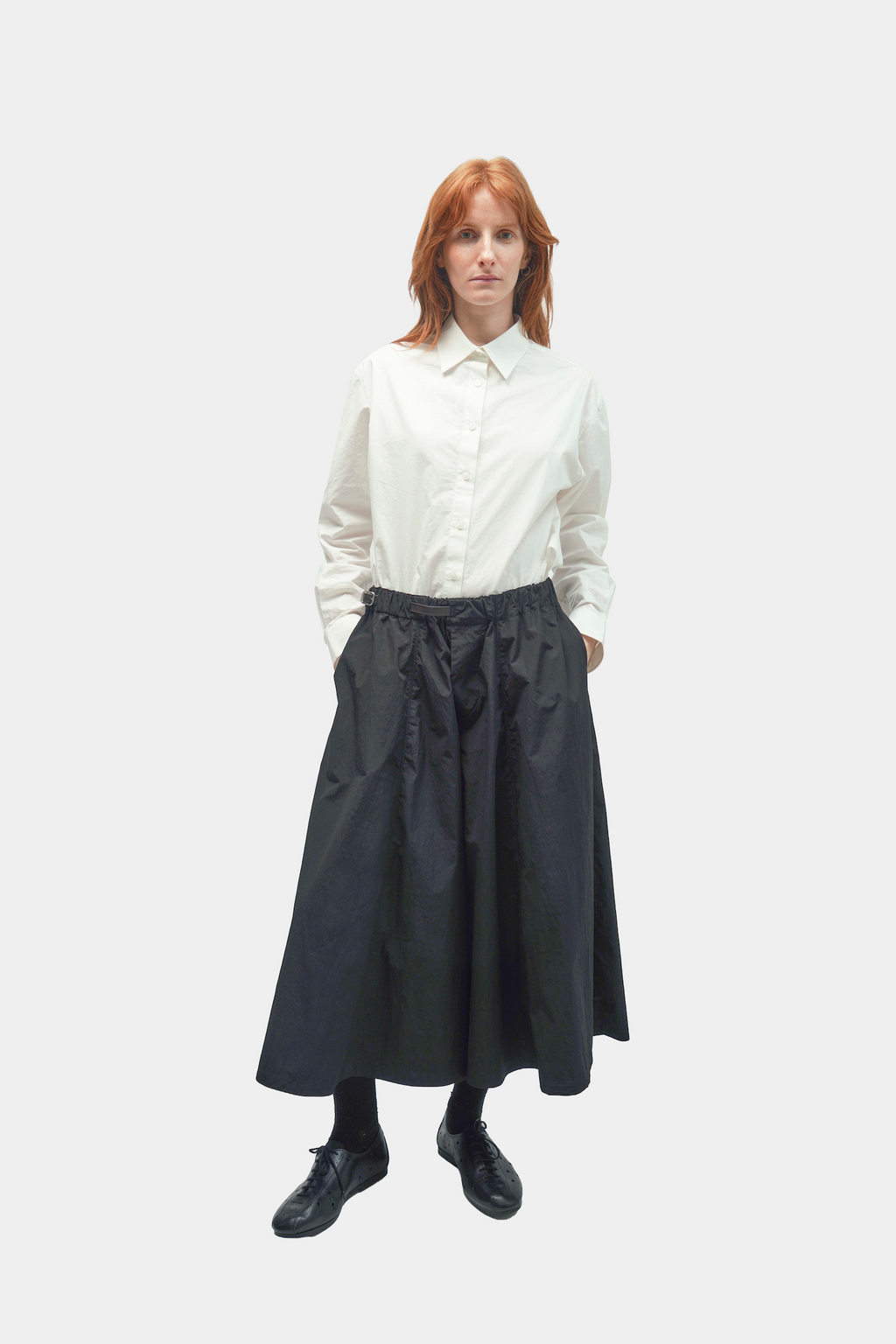 PANTALON JUPE EN NYLON