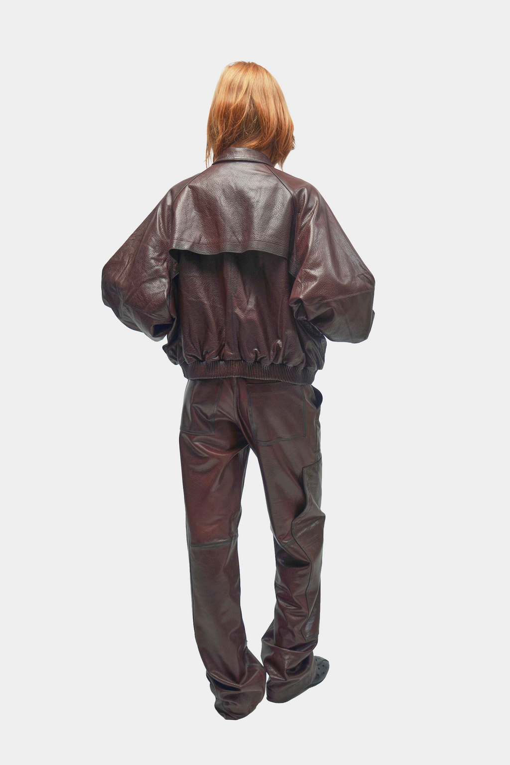 VESTE EN CUIR CARGO